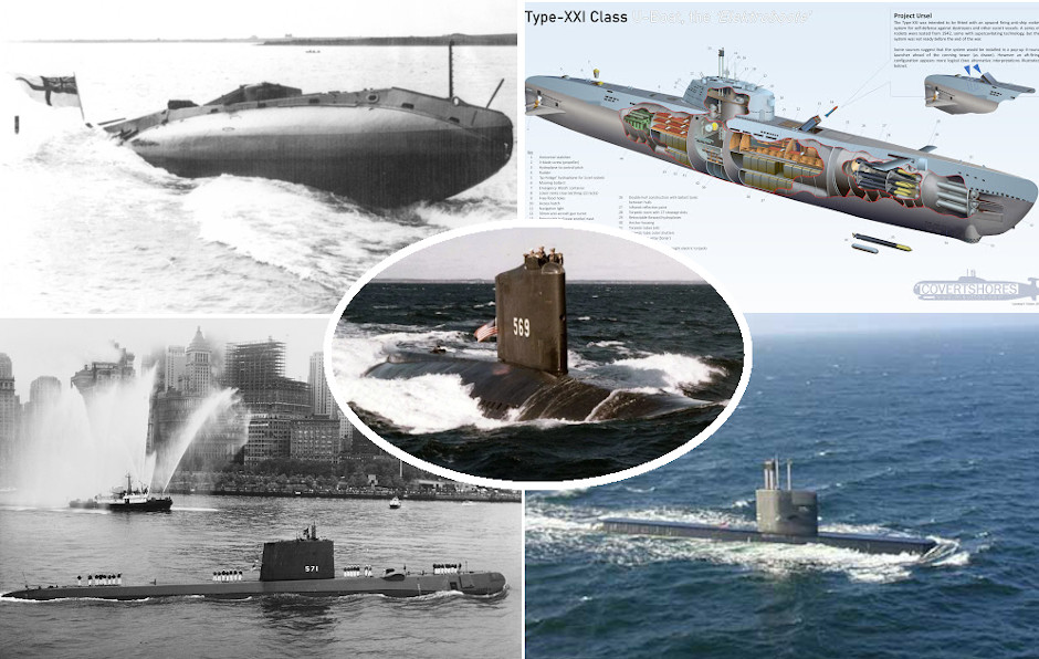 5 most influential submarine designs ever
