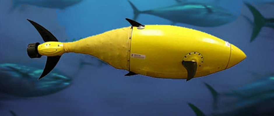Biomimicing Autonomous Underwater Vehicle (AUV) Bioswimmer - Covert Shores