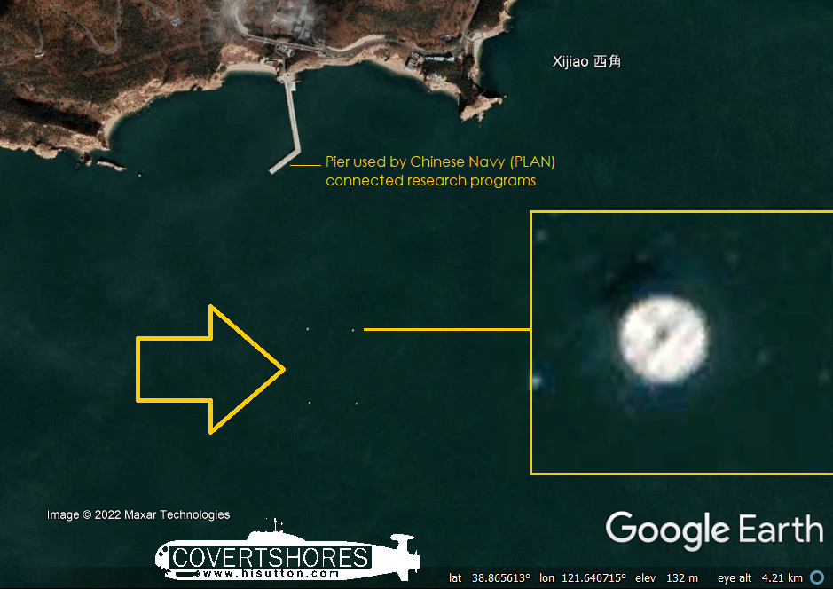 Mystery Objects Off Chinese Navy Base