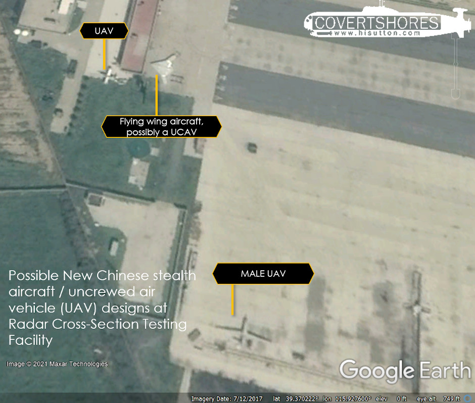Radar Test Stealth UAVs, China