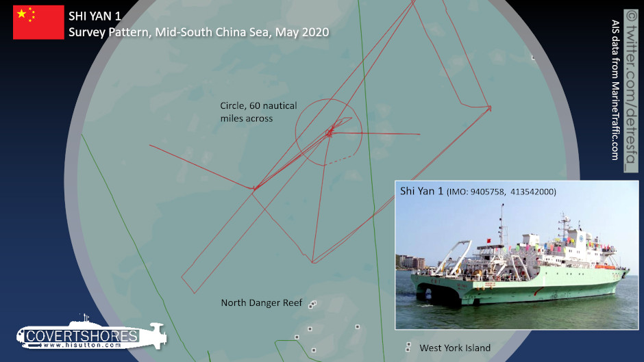 Chinese Survey Activities In South China Sea