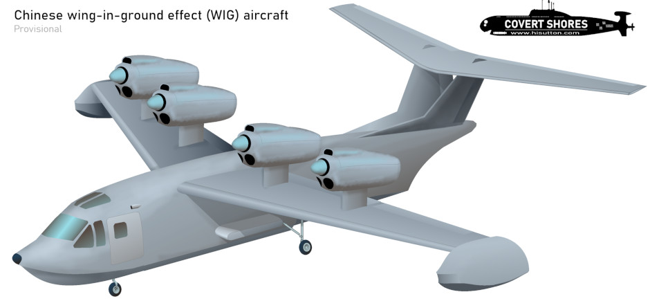 Chinaese Ekranoplan (WIG)