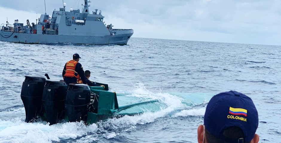 Colombian Navy Seize Narco Submarine