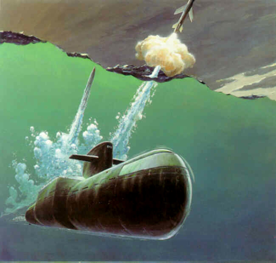 YANKEE Class SSGN Firing SS-NX-24 Missile Edward L Cooper DIA 1986