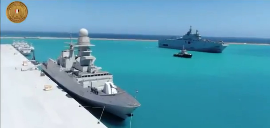 New Egyptian Navy frigates