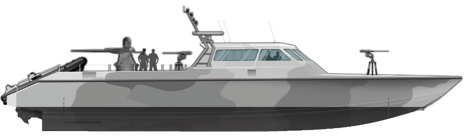 High Speed Coastal Patrl Boat