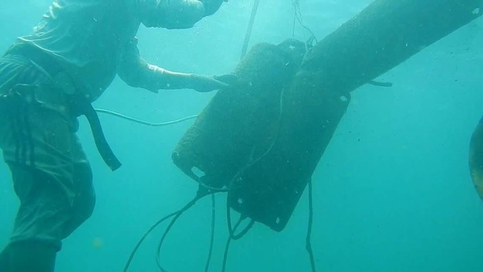 Improvised Sea Mine from AQAP