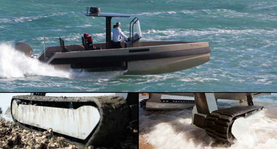 Iguana amphibious boat