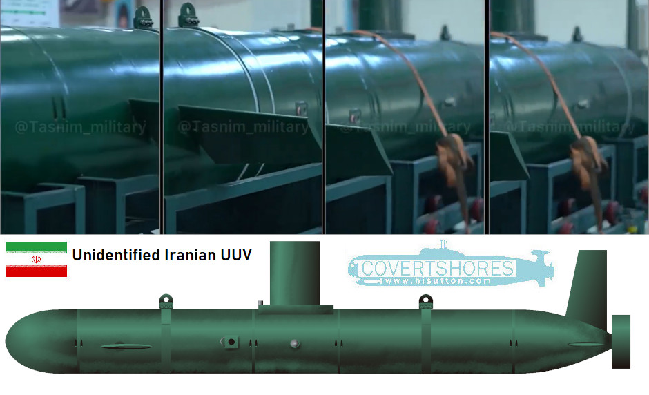 Unidentified Iranian UUV