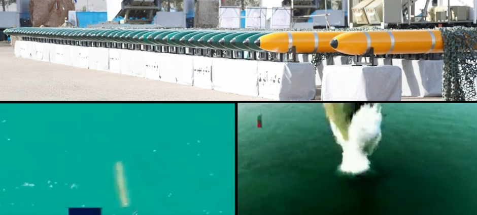 Iranian Weaponized Underwater Drone UUV
