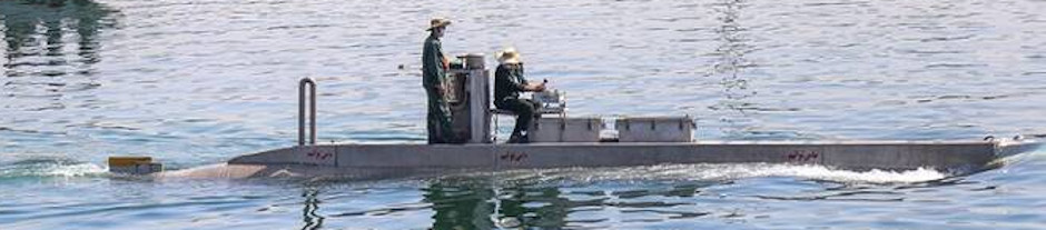 Iranian Islamic Revolutionary Guards (IRGC) XLUUV submarine drone - Covert Shores