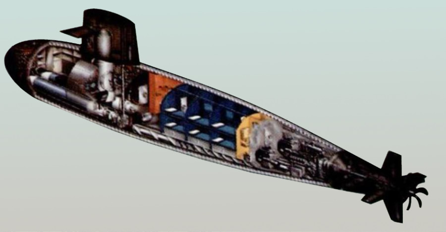 Maritalia GST submarine Sommergible
