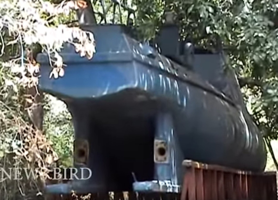 LTTE Tamil Tigers large semi submarine - Covert Shores