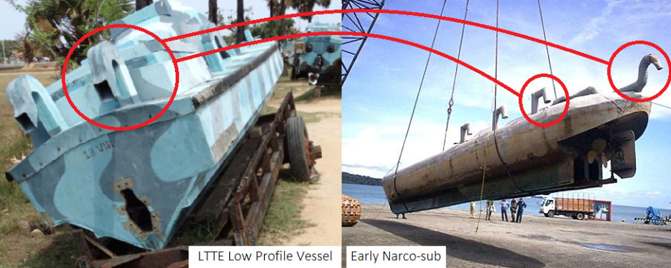 LTTE Tamil Tigers Sea Tigers homemade submarine