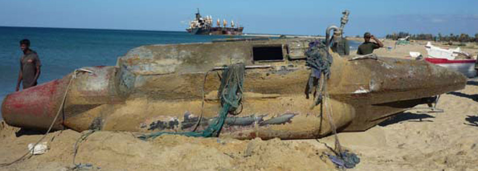 LTTE Tamil Tigers Sea Tigers homemade semi-sub