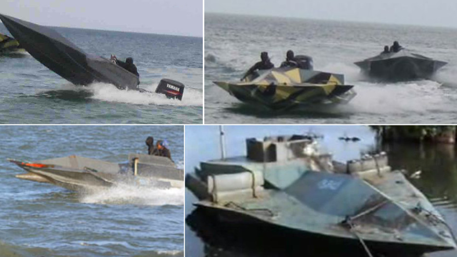 LTTE Tamil Tigers Sea Tigers homemade explosive boats