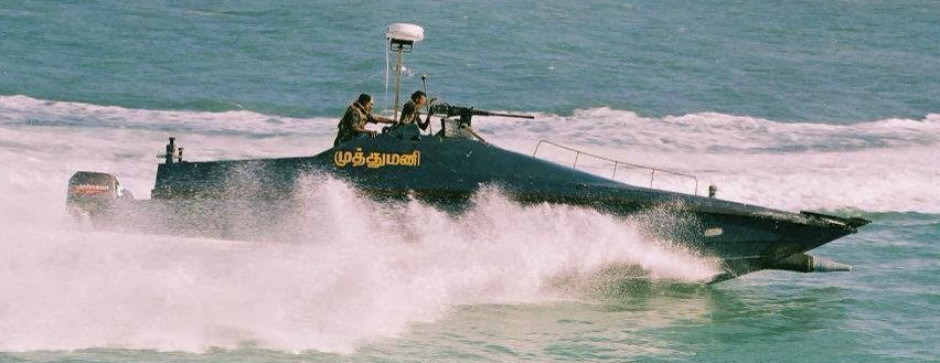 LTTE Tamil Tigers Sea Tigers homemade explosive boats