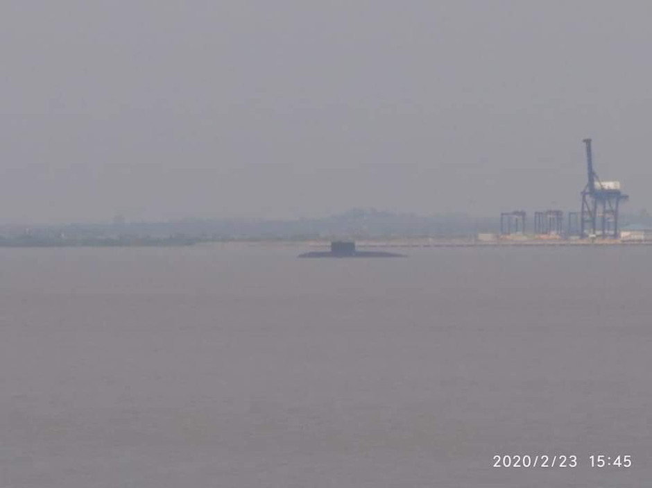 Myanmar Navy Kilo submarine