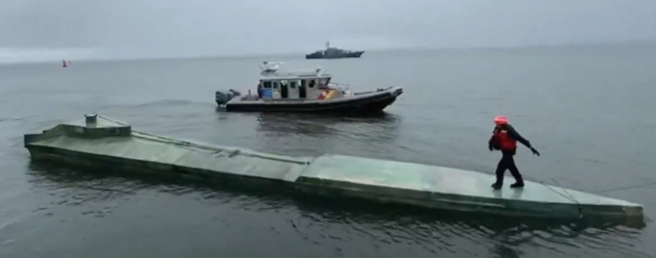 Unusual Narco-Submarine Interdicted Off Colombia