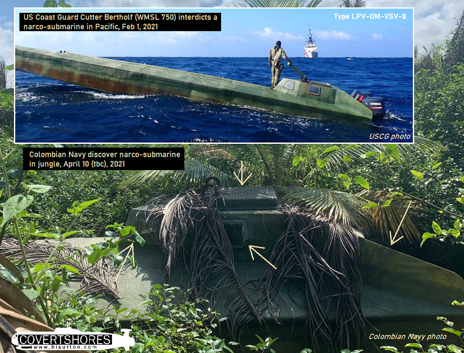 Narco-Submarine Found In Colombian Jungle
