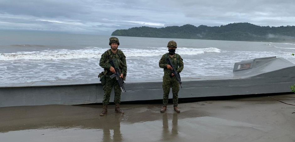 Narco Submarine Discovered On Beach