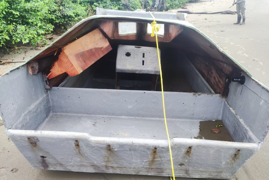 Narco Submarine Discovered On Beach
