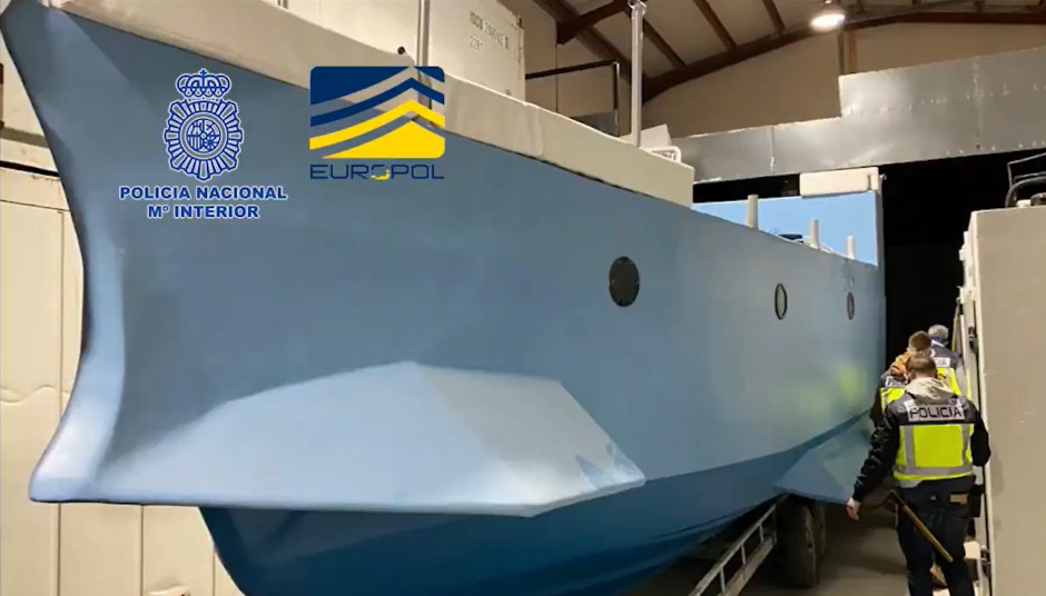 Narco Submarine Found In Malaga