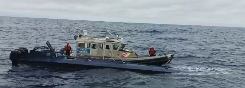 Colombian Navy Interdict Narco Submarine