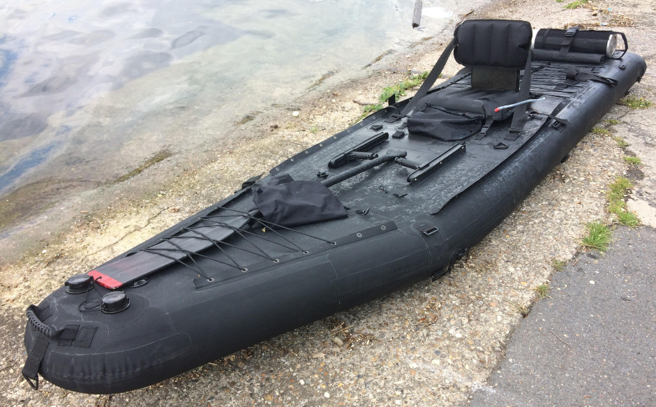 Nautiraid Inflatable Commando Kayak - Covert Shores
