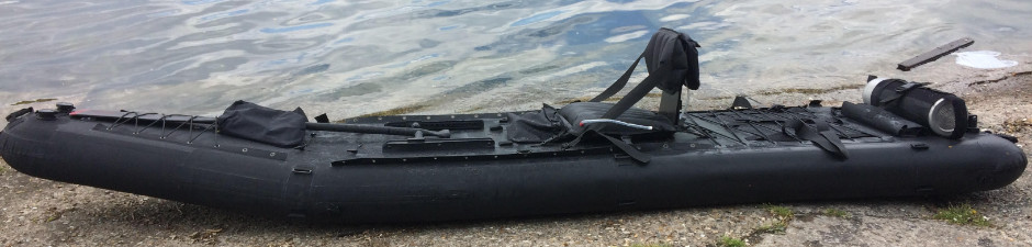 Nautiraid Inflatable Commando Kayak - Covert Shores