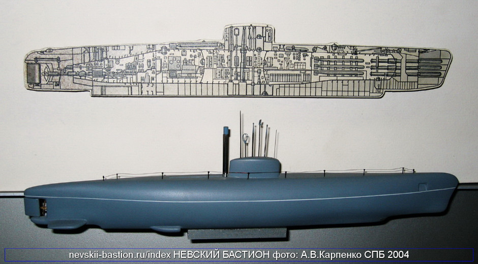 Soviet Project 617 WHALE Class AIP Submarine