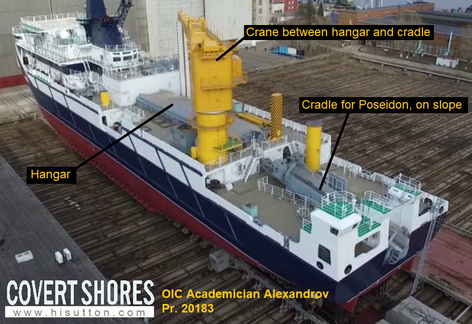 Poseidon support ship Akademik Aleksandrov