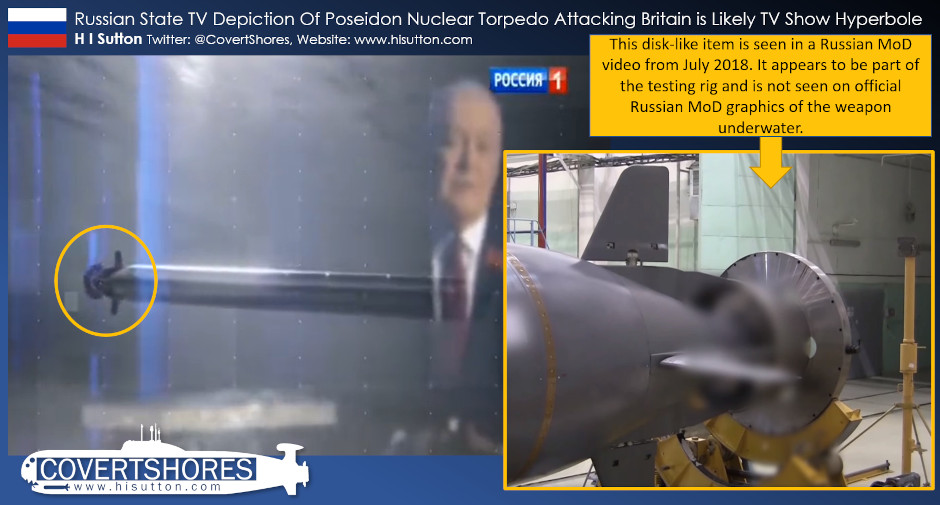 Russian TV Segment On Poseidon Nuclear Torpedo Destroying Britain Is Fake News