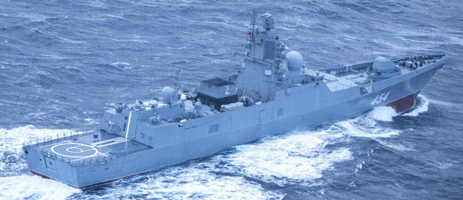 Russian Navy Frigate Admiral Gorshkov