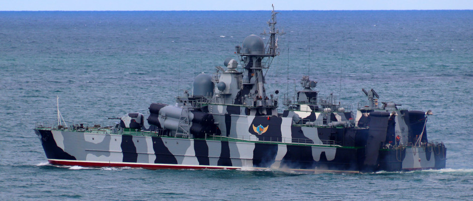 Russian Navy Bora Class in Black Sea