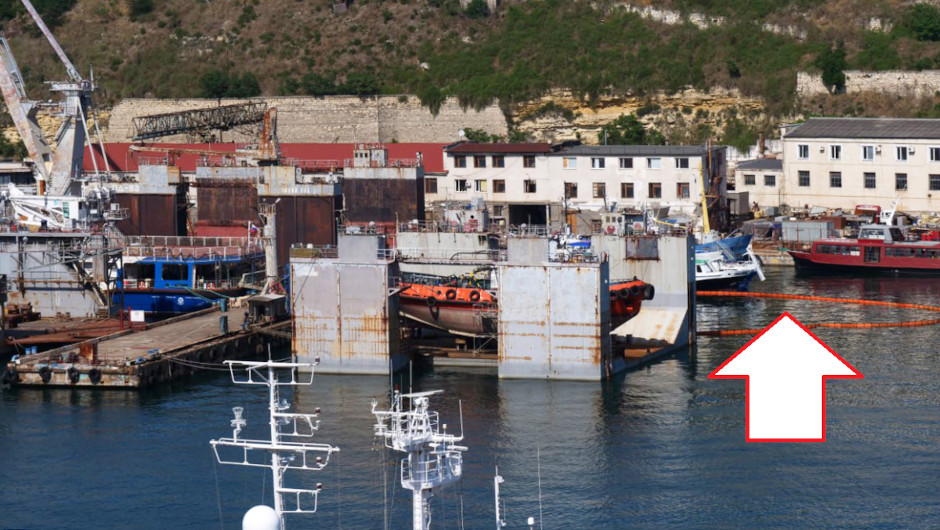 Russian Floating Dock PD-19 Sinks In Sevastopol