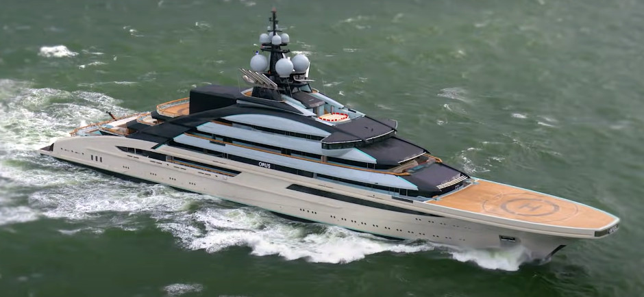 Russian Oligarch Yacht Nord