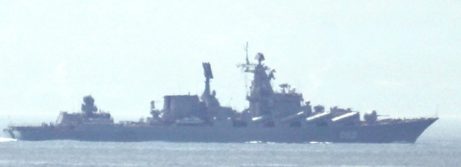 Russian Navy Cruiser Ustinov