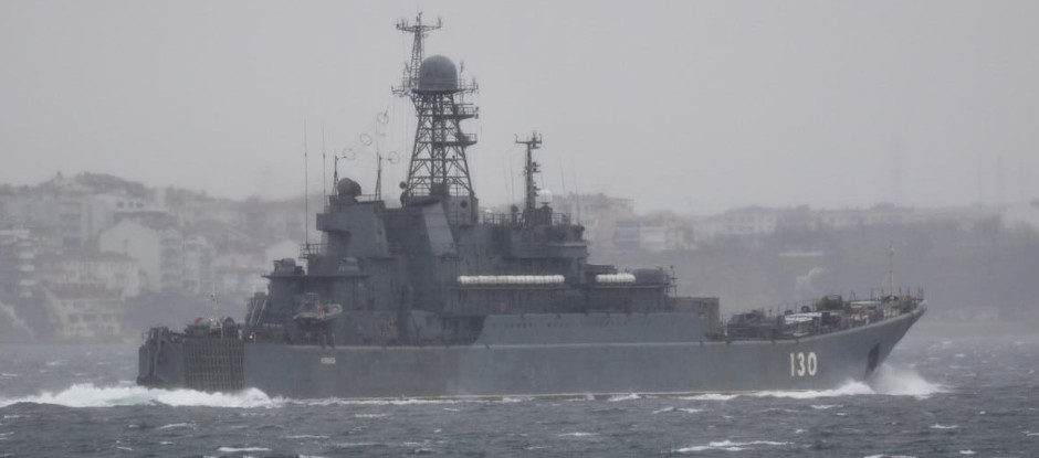 Russian Navy landing ship