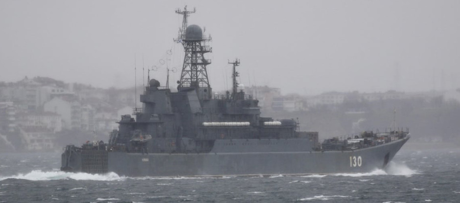 Russian Navy landing ship
