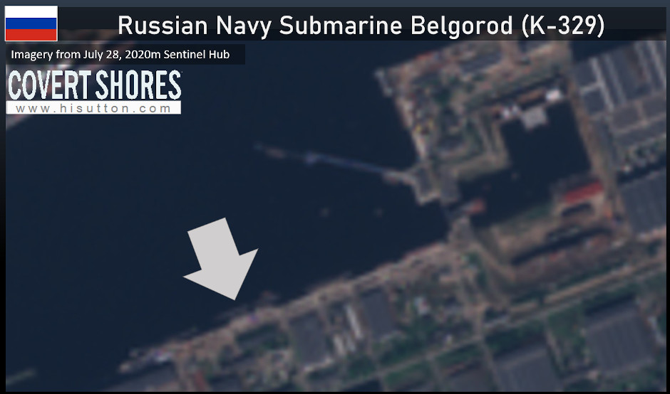 Russian Navy Submarine Belgorod - Covert Shores