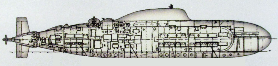 Russian / Soviet Akula Class SSN