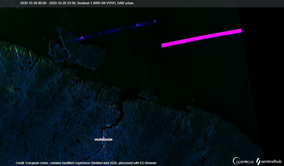 OSINT Radar Affecting SAR Satellite Images - Covert Shores
