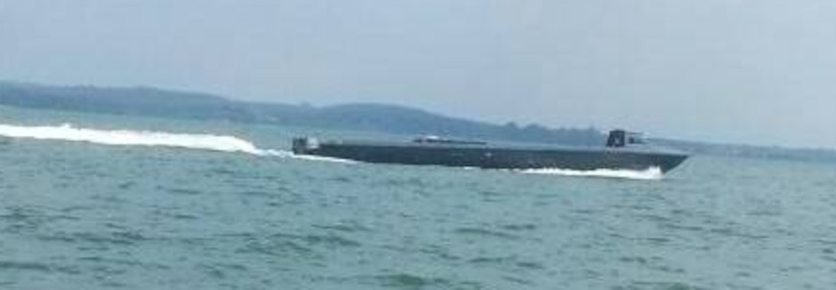 Rare Smuggling Boat Captured In Malaysia