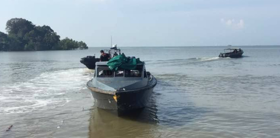 Rare Smuggling Boat Captured In Malaysia