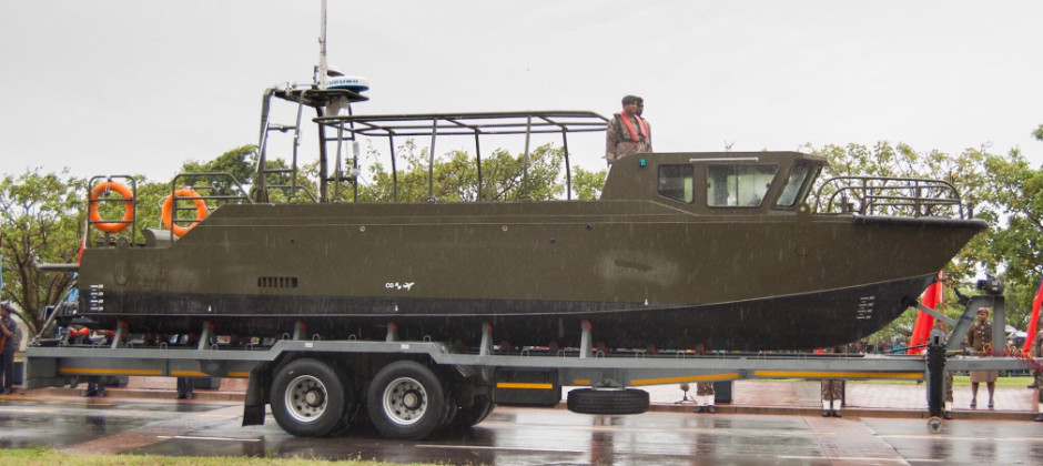 South African Rivrine Assault Boat