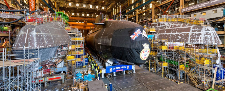 Submarine Construction Astute class