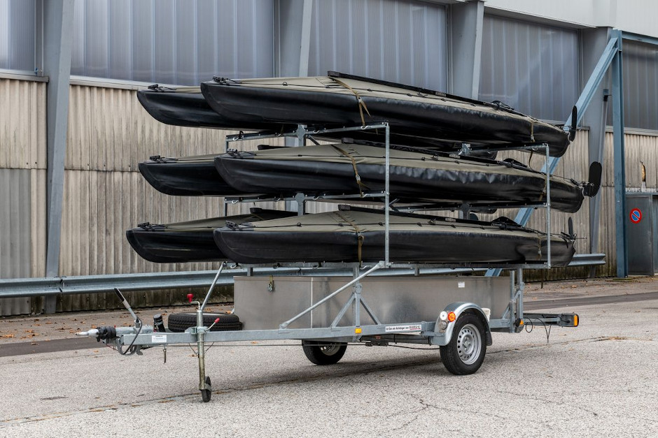 Switzerland Klepper canoes army - Covert Shores