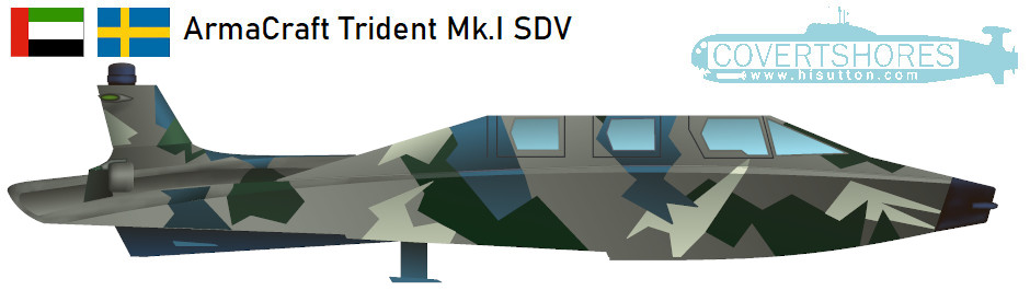 Trident Mk1 catamaran SDV
