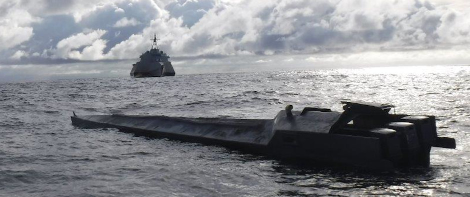 US Navy Seize Narco Submarine